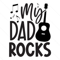 Happy Fathers Day Rocks Gifts SVG