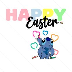 Happy Easter Stitch SVG
