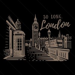 So Long London TTPD Album SVG