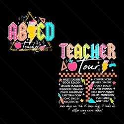 Retro The Teacher Tour Multi Taskin PNG