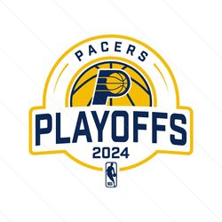Indiana Pacers 2024 NBA Playoffs SVG