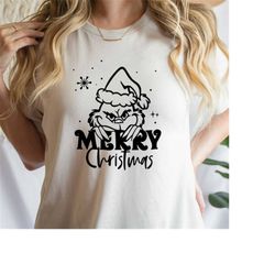 Merry Grinchmas SVG, Christmas Svg, Merry Christmas Svg, Funny Christmas Svg, Christmas Shirt Svg