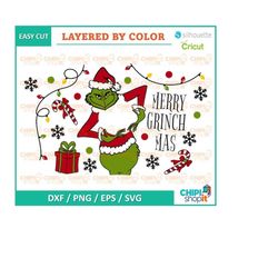 merry grinchmas cup wrap svg, christmas cup wrap svg, christmas coffee wrap, christmas coffee ring layered, cold cup dec