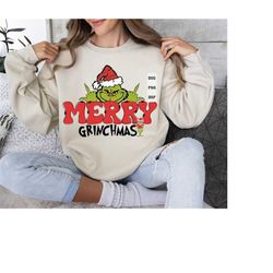 Merry Grnicmas Svg Png,Grinc svg Christmas svg png,Grinc svg png, Trendy Christmas svg png, Christmas sublimation,Merry