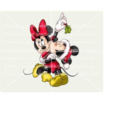 Christmas Mouse Couple Clipart PNG, Merry Christmas Png, Christmas Vibes Png, Mouse Hand Draw Png, Christmas Season Png,