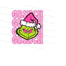 Grinch Face Preppy PNG Grinch Pink Green Preppy Christmas Grinch Png Christmas Grinch Png Preppy Grinch Png Grinch Attit