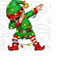 Dabbing Elf png sublimation design download, Christmas png, Merry Christmas png, Happy New Year png, Christmas elf png,