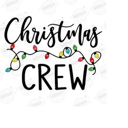 Christmas Crew 2023 PNG, Christmas Pajamas Png, Family Shirt Team Png, Retro Christmas png , Christmas Sublimation PNG,