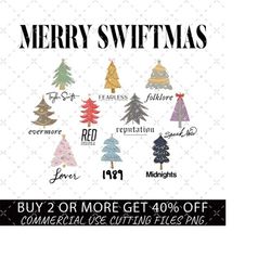 Merry Swiftmas Digital File, Have A Merry Png, Christmas Taylors version Svg, The Eras Tour Merch, 1989 Christmas, The E