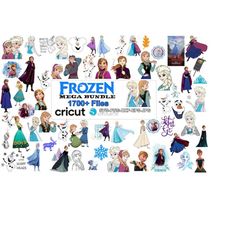 FROZEN SVG Bundle, FROZEN Svg files for Cricut, Frozen Clipart, Princess Svg, Olaf Svg, Elsa Svg, Anna Svg