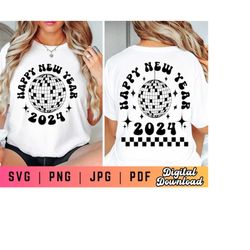 New Years Svg Png, New Years Shirt Svg Png, Disco Ball Svg Png, Retro New Years Svg Png, New Year Svg Png, 2024 Svg Png,