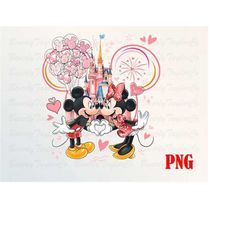 Mouse Valentine Png, Mouse Snack Png, Mouse Castle Love Png, Valentine&39s Day, Mouse Balloon Png, Valentines Couple shi