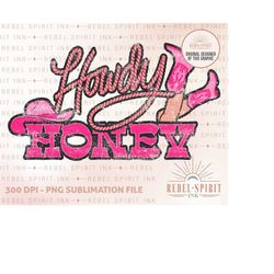 Howdy Honey PNG, Retro Valentine&39s Day PNG, Trendy Valentine&39s PNG, Western Valentine&39s Png, Trendy Western Png, D