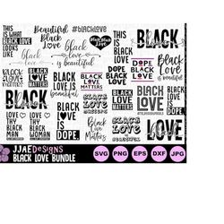 Black Love svg Bundle, black couple svg, african american svg, svg file for cricut black women svg, valentines day svg,