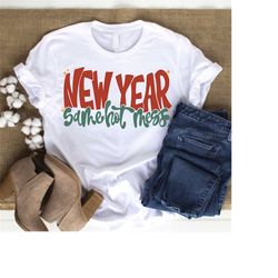 New Year 2024 Png, Groovy New Year PNG, Trendy 2024 PNG, Christmas Shirt Design, Happy New Year Gift PNG, Trendy Png Des