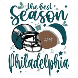 The Best Season Philadelphia Eagles Christmas Svg Digital Download