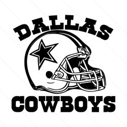 Dallas Cowboys Helmet Svg Digital Download