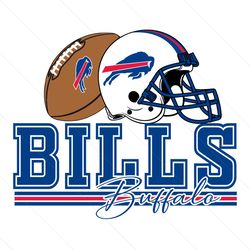 Buffalo Bills Football Helmet Svg Digital Download
