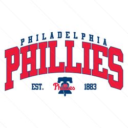 Philadelphia Phillies 1883 Svg Digital Download