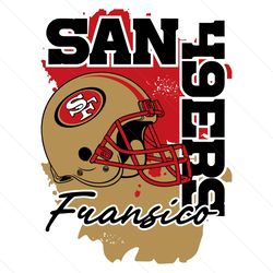 San Francisco 49ers Helmet Svg Digital Download