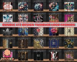 Bundle 172 Design Logo Fashion, Bundle Tumble Logo Fashion  Design 173