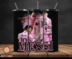 Lionel  Messi Tumbler Wrap ,Messi Skinny Tumbler Wrap PNG, Design by  Johniee Store  05