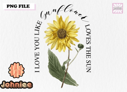 Vintage Sunflower Quote PNG Sublimation Design 178
