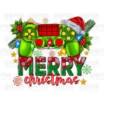Gamer Merry Christmas png sublimation design download, Merry Christmas png, Happy New Year png, gamer png, sublimate des