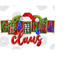 Christmas Grandma Claus Png Sublimation Design, Christmas Png,Merry Christmas Png, Grandma Christmas Png,Happy New Year