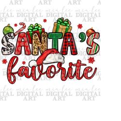 Santa&39s favorite png sublimation design download, Merry Christmas png, Happy New Year png, western Santa png, sublimat