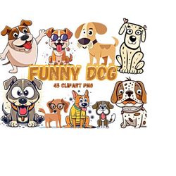 Funny Dog Clipart ,Funny Dog Tumbler Wrap,Dog Mug ,Cartoon Dog ,Cute Dog Clipart,Cartoon Dog Clipart,  Funny Puppy , Dog