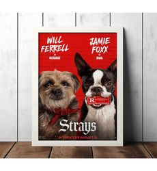 Strays (2023) Classic Movie Poster - Film Fan
