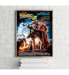 Back To The Future 3 Original Movie Poster