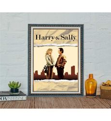 When Harry Met Sally Billy Crystal Movie Poster,