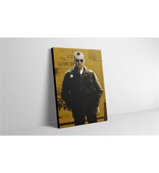 taxi driver movie poster canvas print - taxi