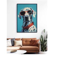 Dalmatian Print - Dalmatian Gift - Dalmatian Art - Cute Dog Prints - Dog Lover Gift - Dalmatian Poster - Dog Print Poste