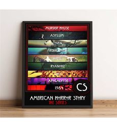 american horror story poster, lily rabe wall art,