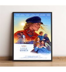 Little Women Poster, Saoirse Ronan Wall Art, Florence