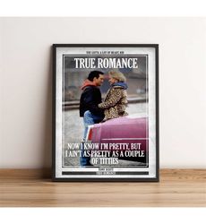 True Romance | Cult Film Poster | Vintage