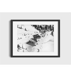 1950's mammoth mountain vintage photo - vintage ski