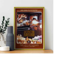 Once Upon a Time in America Movie Poster | Vintage Retro Art Print | Wall Art Print |Home decor
