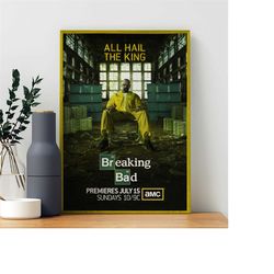 Breaking Bad Movie Cinema New Poster Art Film, Canvas Poster Frameless Gift, Cinema Print Poster Wall Art Picture
