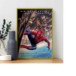 The Amazing Spider-Man 2 (2014) , Poster Borderless Vibrant Premium Glossy Movie Poster