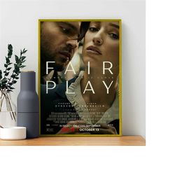 Fair Play (2023)- Movie Poster (Regular Style)Canvas Art Prints,Home Decor, Art Poster for Gift