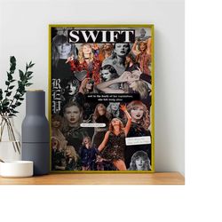 Taylor Swift | Eras Tour Poster | Swiftie Merch | Tour Poster | Custom Poster | Wall Art Print