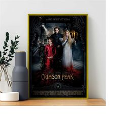 Crimson Peak Movie Poster, Unframed Wall Poster,for Room Aesthetic canvas Wall Art Bedroom Decor