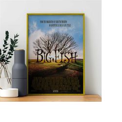 Big fish- Movie Poster (Regular Style)Canvas Art Prints,Home Decor, Art Poster for Gift