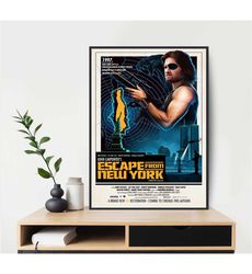 Escape from New York 1981 Moive Poster Wall