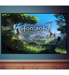 Horizon Zero Dawn Poster, Canvas Wall Art, Rolled