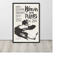 Woman in the Dunes (1964) Vintage Movie Poster